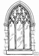 Pages Coloring Cathedral Getcolorings sketch template