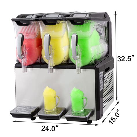 Vevor Commercial 10l 20l 30l Slush Making Machine Frozen Drink Machine