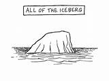 Iceberg Bulk sketch template