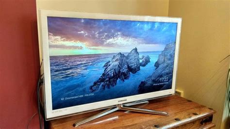 tv samsung led  white frame excellent condition  chiswick london gumtree