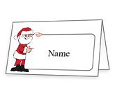 printable christmas place cards  place card templates