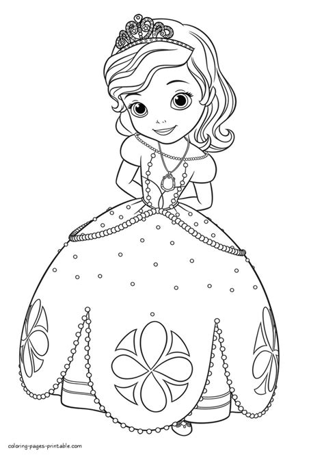 coloring pages  princess sofia coloring pages printablecom