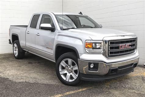 pre owned  gmc sierra  wd double cab  sle extended cab pickup  morton