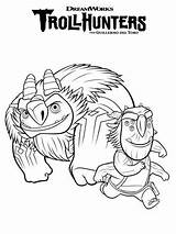 Trollhunters Coloring Blinky Troll Hunter Pages Hunters Kids Printable Dreamworks Fun Template sketch template