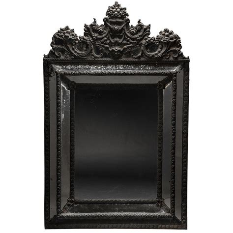 ornate black mirror  stdibs black mirror  sale  black mirror black ornate mirrors