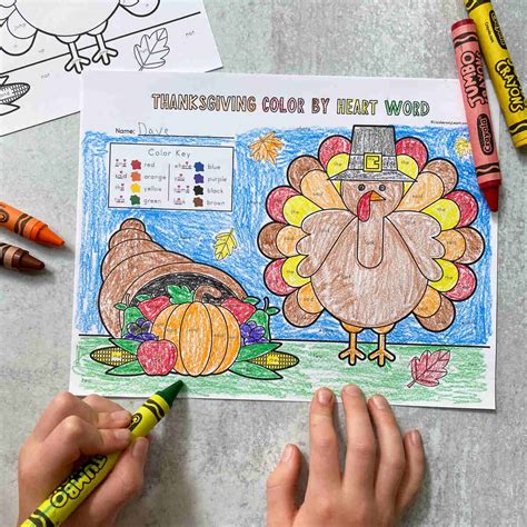 thanksgiving coloring pages   graders