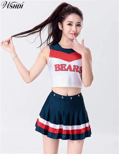 S Xxl Fashion Sexy High School Musical Cheerleader Uniform Cheer Girls