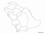 Arabia Regions sketch template