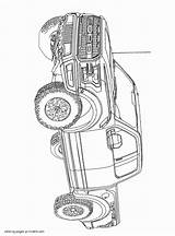 Raptor Pickup Trucks sketch template