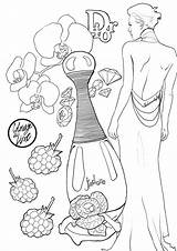 Coloriage Adore Parfum Pages Adult Colorier Adulte Mandala Sheets Lire sketch template