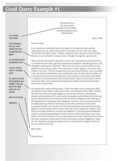query letter writing career writing life writing process fiction