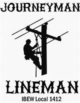 Lineman Journeyman sketch template