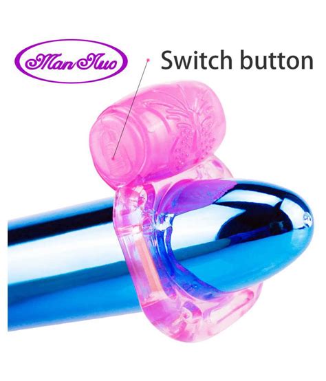 5 Rings Combo Vibrating Ring For Penis Sex Toy For Men Wearable Over