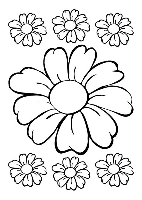 pin  flower template