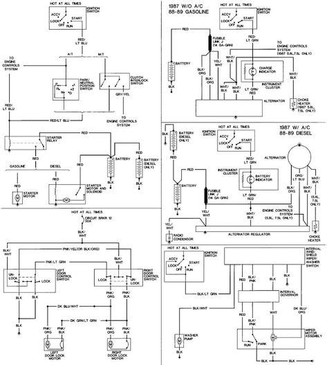 idi engine wiring diagram