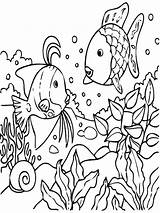 Coloring Pages Tropical Coral Reef Fish Aquarium Kids Getcolorings Printable Popular Color sketch template