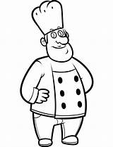 Cozinheiro Colorir Cocinero Chefe Grande Gordo Desenhos Chefs Dibujosonline Categorias Colorironline Trolls sketch template