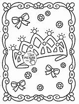 Coloring Crown Princess Pages Kids Princes Crowns Sheets Printable Popular Template Girls Coloringhome Wuppsy sketch template