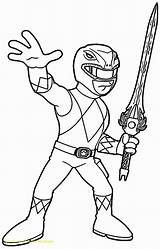 Coloring Power Ranger Pages Red Rangers Printable Popular sketch template