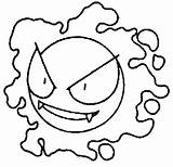 Pokemon Coloring Pages Gastly Sheets Type Haunter Ghost Sketch Pikachu Drawings Math Colouring Pokemons Raichu sketch template