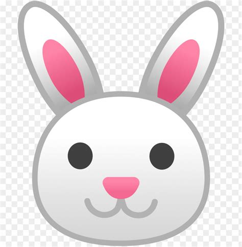 hd png bunny vector emoji rabbit face emoji png
