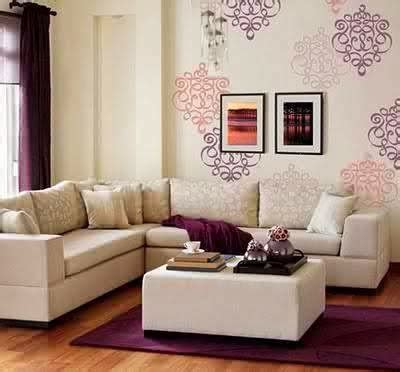 contoh penggunaan wallpaper  dinding rumah terbaru