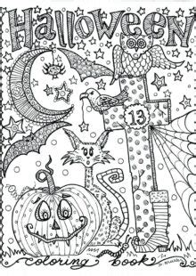 adult halloween coloring books adultcoloringbookz