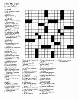 Crossword Crosswords Puzzle Contest Gaffney Xwordcontest Printablee sketch template