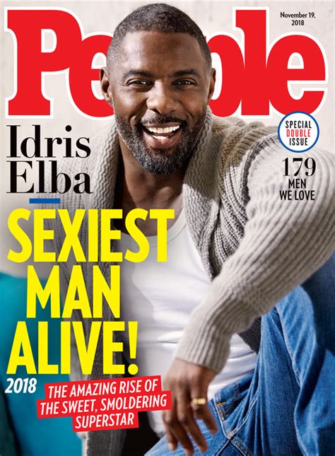 Idris Elba Named People’s Sexiest Man Alive 2018