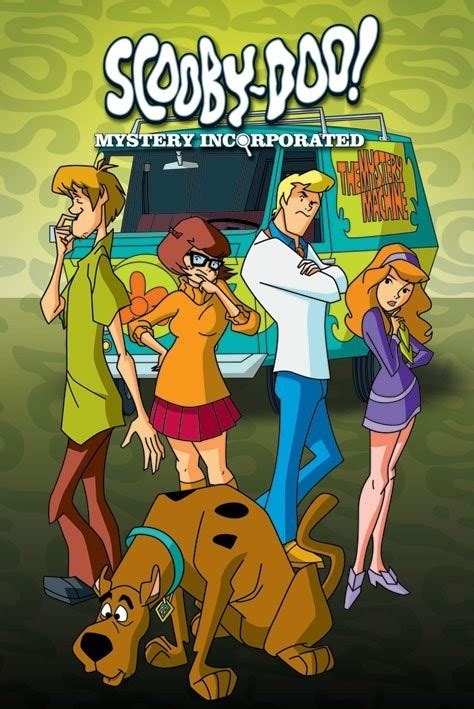 Scooby Doo The Gang Póster Lámina Compra En Posters Es