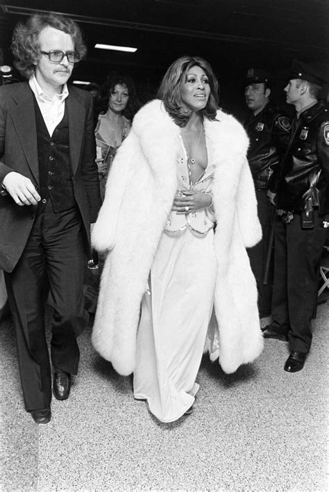 tina turner at the tommy new york city premiere in 1975 tina turner
