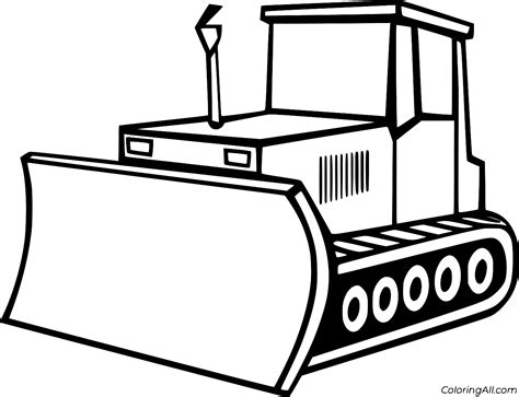 bulldozer coloring pages   printables coloringall