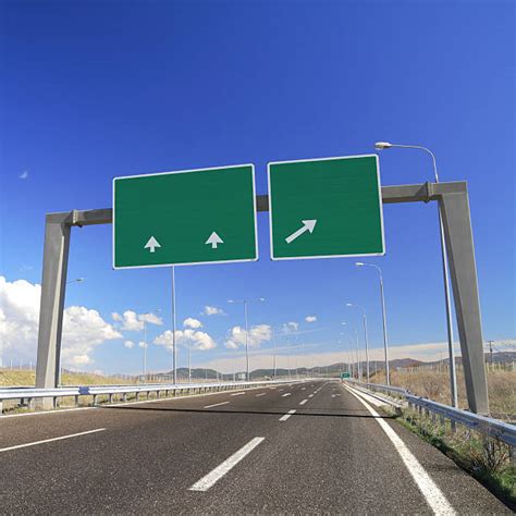 royalty  highway exit sign pictures images  stock  istock