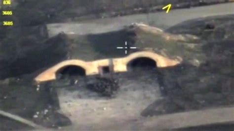 russian drone shows aftermath   missile strike  syrian airfield nbc news