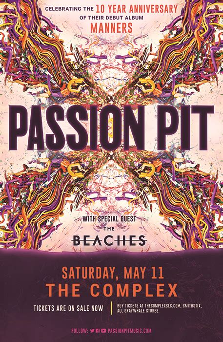 tickets for passion pit in salt lake city from showclix