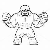 Hulk Coloring Superheroes Zagafrica Drawdoo sketch template