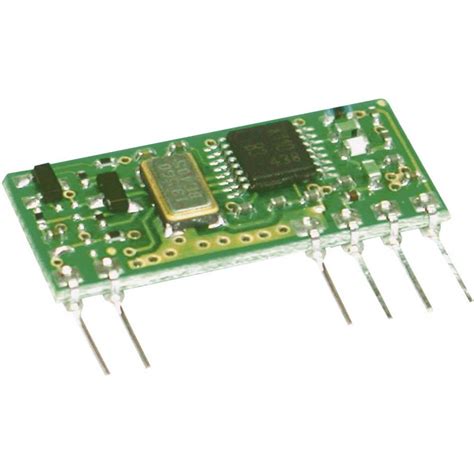 aurel tx fm miden fm receiver module  mhz component  conradcom