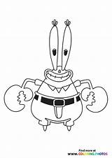 Spongebob Squarepants Krabs Sirigueijo Esponja Cangrejo Colorare Disegni Feliz Candy Krab Tudodesenhos Sorridente sketch template