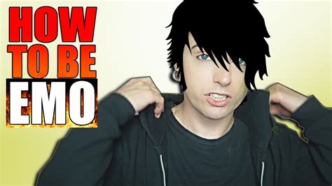 how to be emo youtube