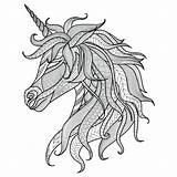 Unicorn Coloring Pages Hard Getcolorings Pag sketch template