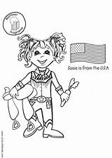 Susie Coloring Usa Large sketch template