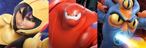 big hero 6 character images featuring baymax and hiro hamada collider