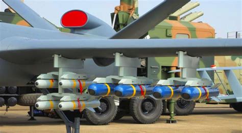 china reveals  terrifying  killer drone world war wings