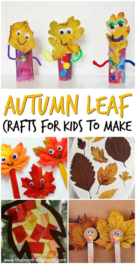 leaf autumn crafts kids  love  inspiration edit