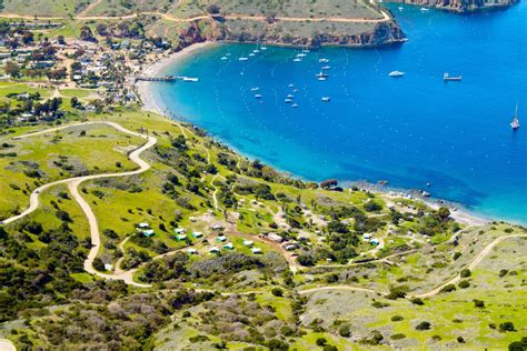 harbors campground camping tent cabins  catalina island