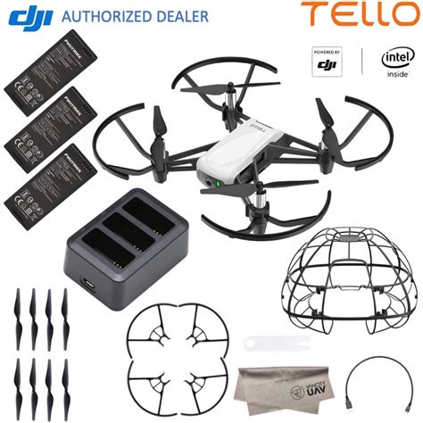 dji tello quadcopter drone boost combo  hd camera  vr   videosimagespictures