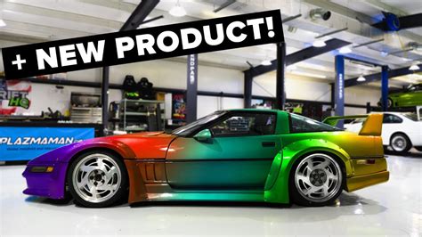 rb  corvette paint reveal youtube