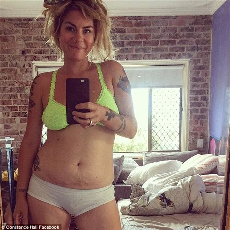 constance hall has one of her mumbod photos deleted off facebook daily mail online