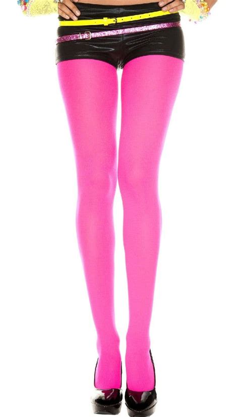 women s sexy neon pink stockings bright pink costume tights hosiery