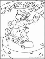 Coloring Bear Skateboarding Skateboard Pages Coloringpages Library Clipart Popular sketch template